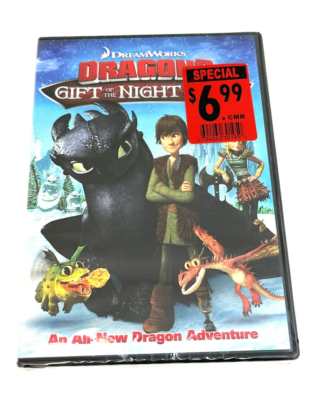 Dragons Gift of the Night Fury DVD - Brand New Sealed - DreamWorks